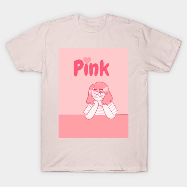 Pink! T-Shirt by Doodle.Bug.Tees